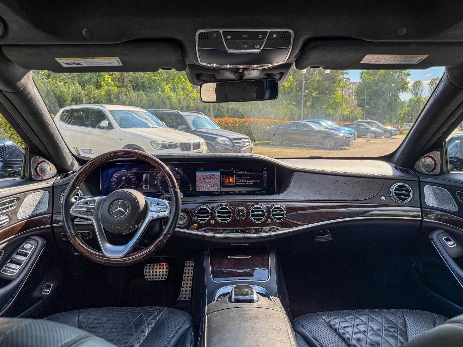 Mercedes-Benz S 560 LONG/4 MATIC+ /BURMASTER3D/360/85000* , снимка 8 - Автомобили и джипове - 54571114