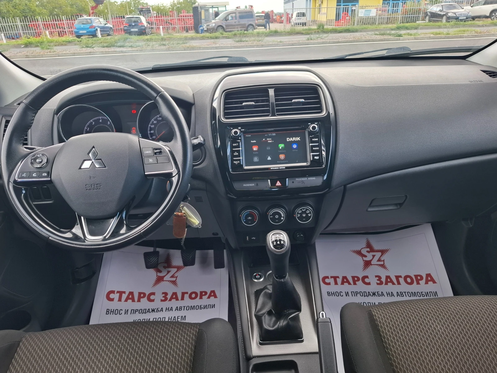 Mitsubishi ASX 1, 6i Италия, снимка 9 - Автомобили и джипове - 56309806