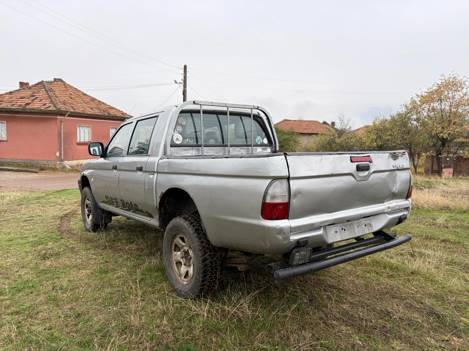 Mitsubishi L200 2.5, 116, ЛЯВ ВОЛАН, снимка 4 - Автомобили и джипове - 56361914