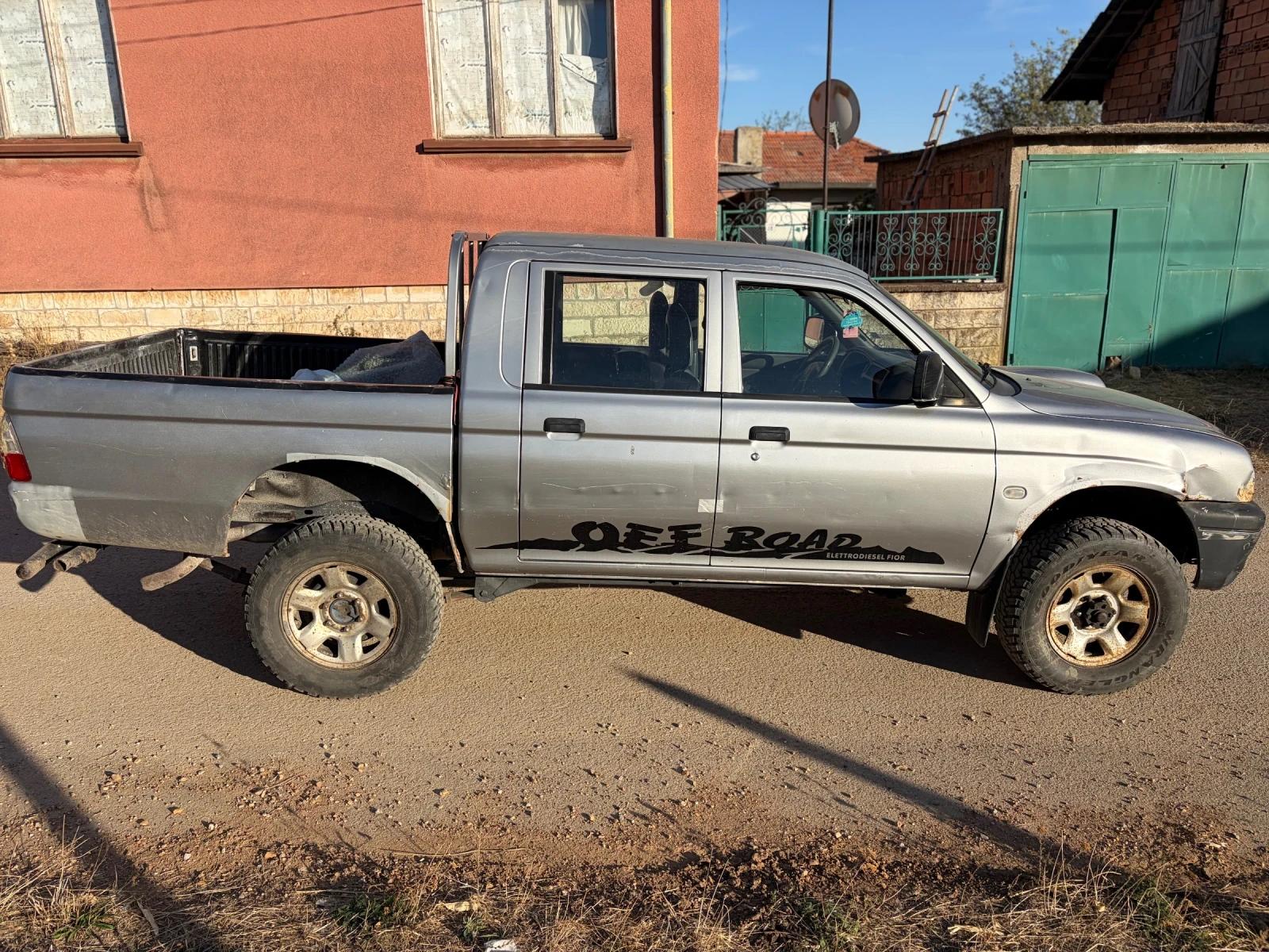 Mitsubishi L200 2.5, 116, ЛЯВ ВОЛАН, снимка 5 - Автомобили и джипове - 56361914