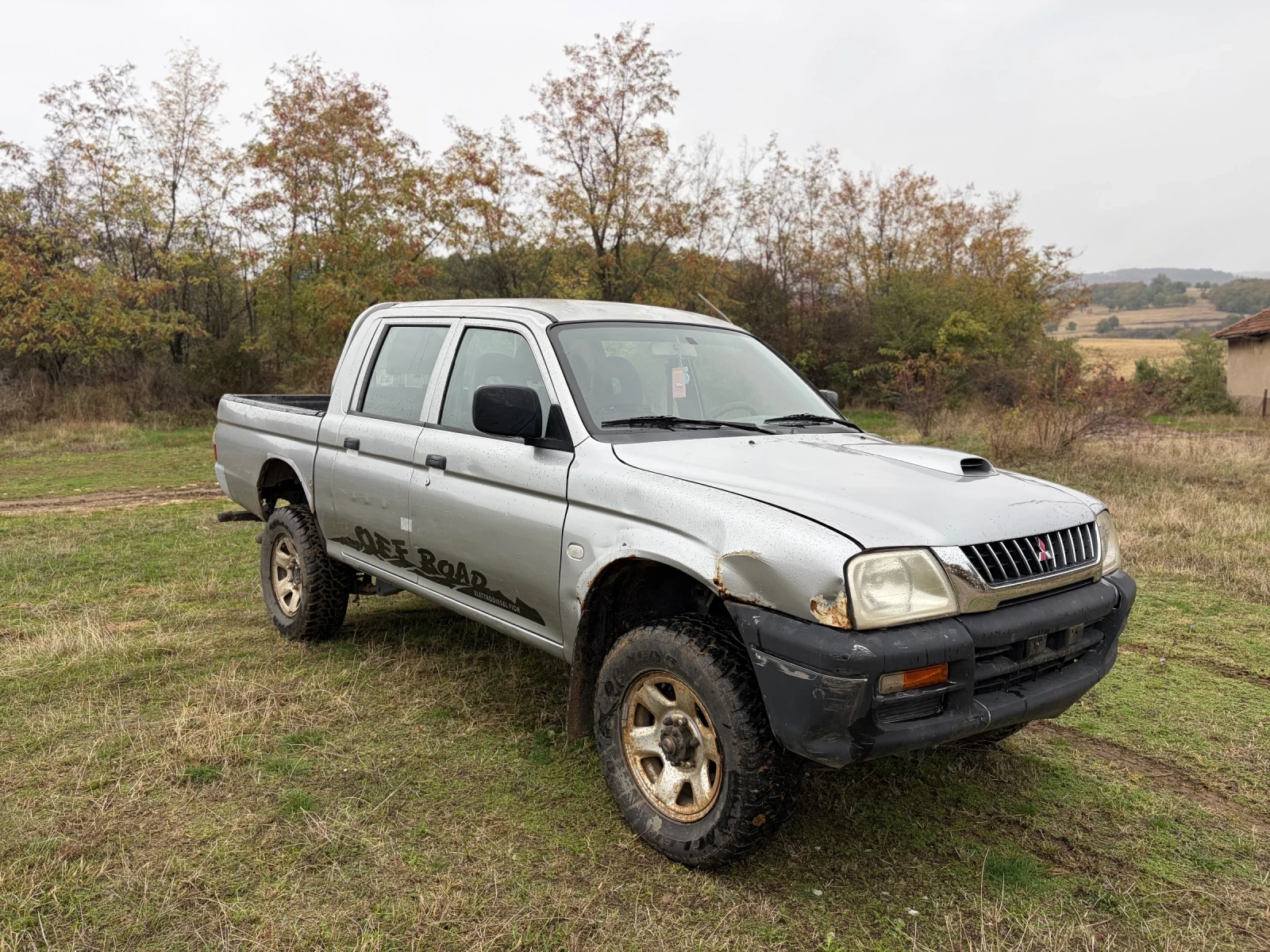 Mitsubishi L200 2.5, 116, ЛЯВ ВОЛАН, снимка 3 - Автомобили и джипове - 56361914