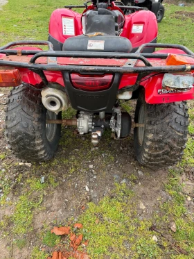 ����� �� �������� �� Honda FourTrax 420 4x4 