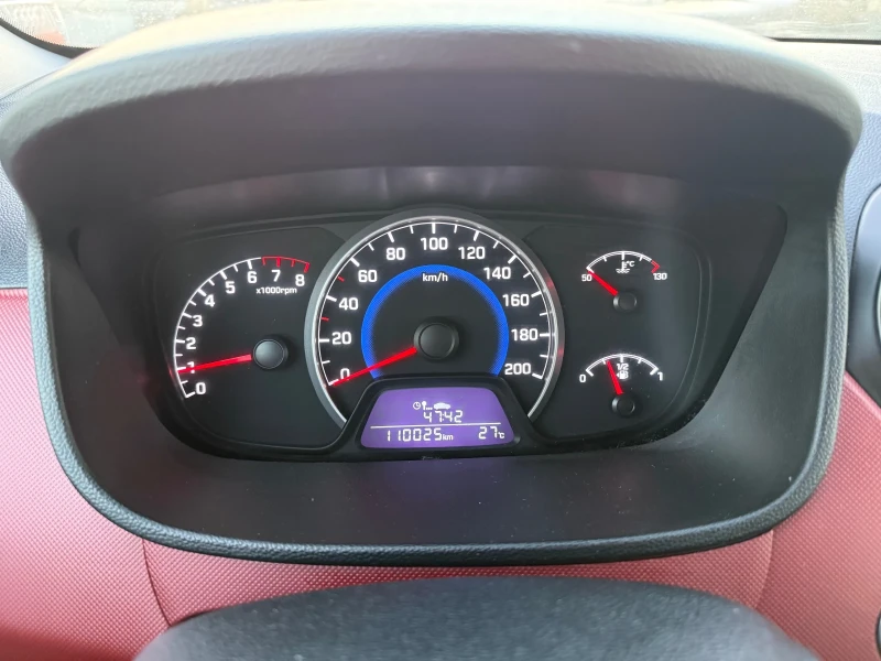 Hyundai I10 1.2i Vertex Швейцария, снимка 9 - Автомобили и джипове - 51430506