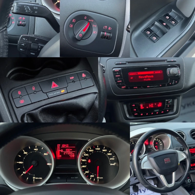 Seat Ibiza 1.2TDI 90кс КЛИМАТРОНИК, снимка 16 - Автомобили и джипове - 52029211