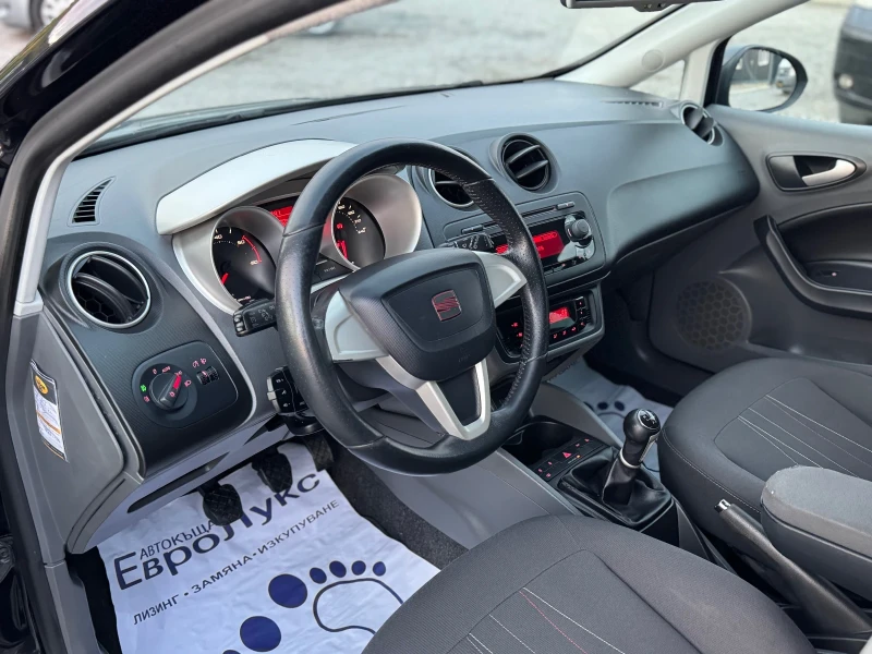 Seat Ibiza 1.2TDI 90кс КЛИМАТРОНИК, снимка 10 - Автомобили и джипове - 52029211