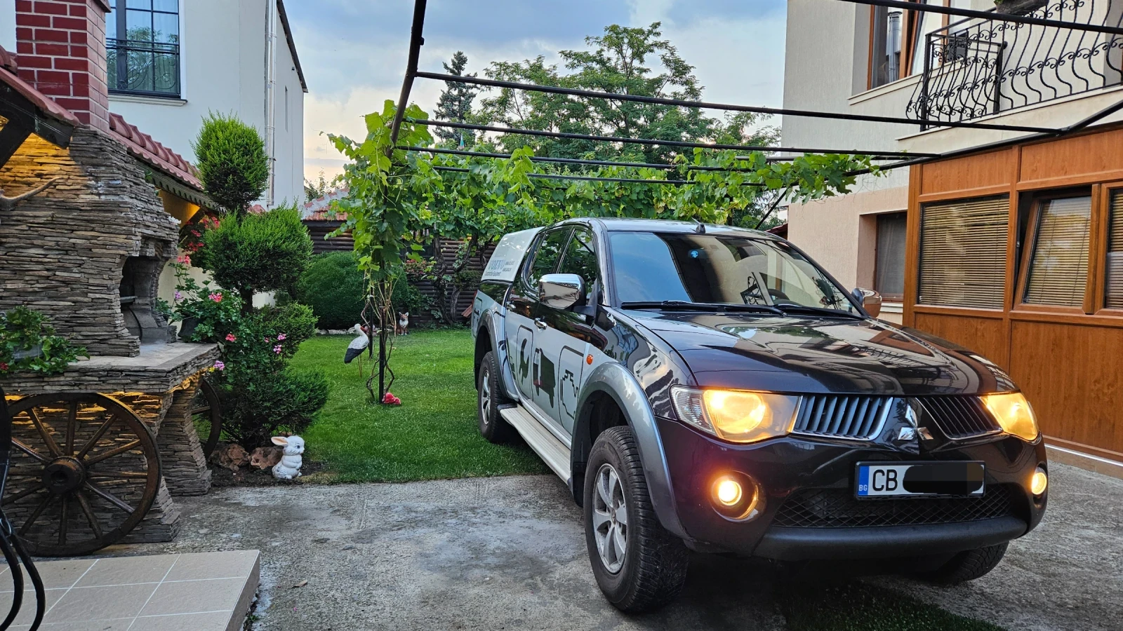 Mitsubishi L200 4х4/клима/каско/ел пак/ от България  | Mobile.bg — изображение 1