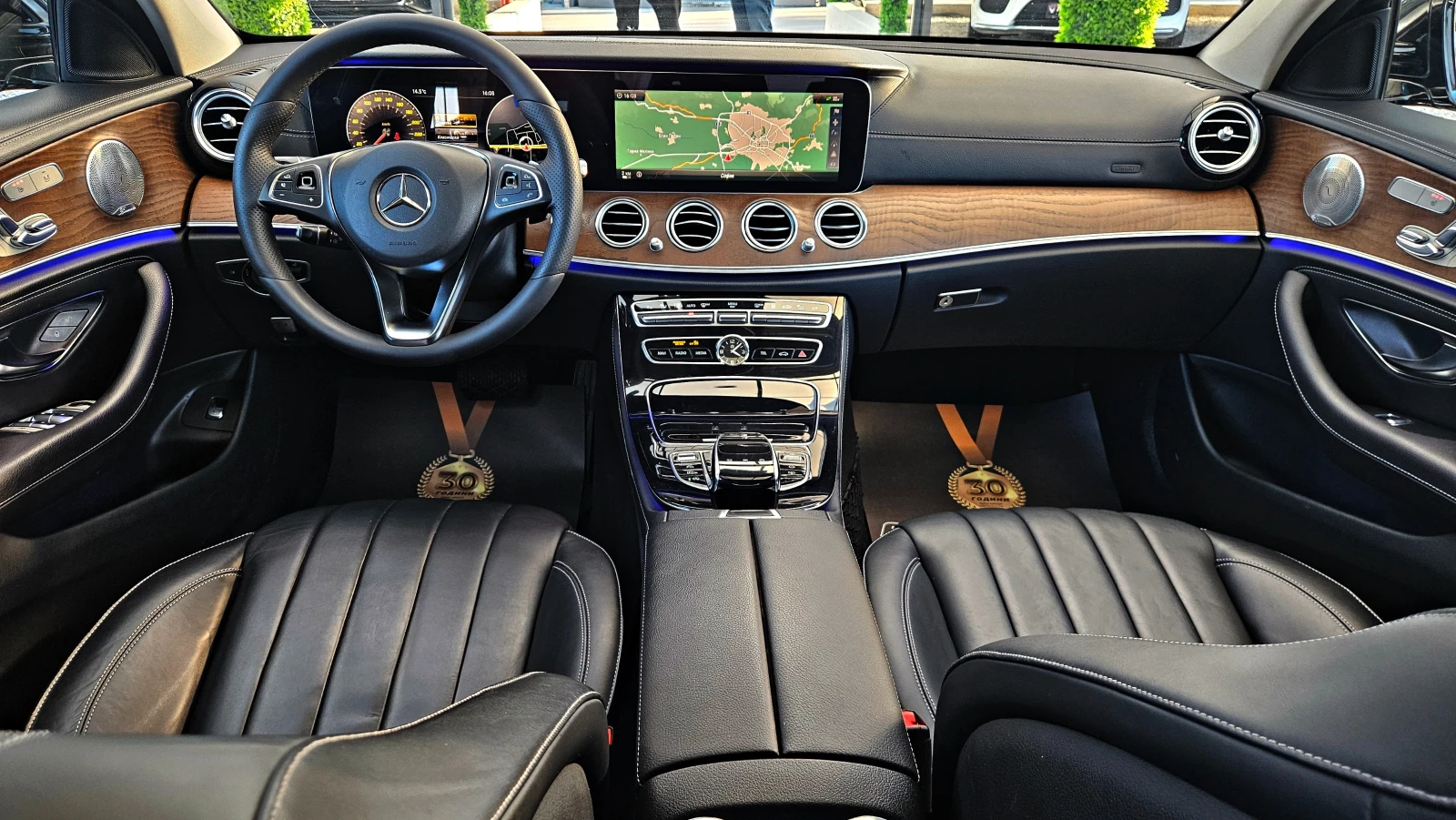 Mercedes-Benz E 220 AMG/4MAT/9G/GERMANY/CAMERA/�������/CAR PLAY/LIZING | Mobile.bg � ����������� 8