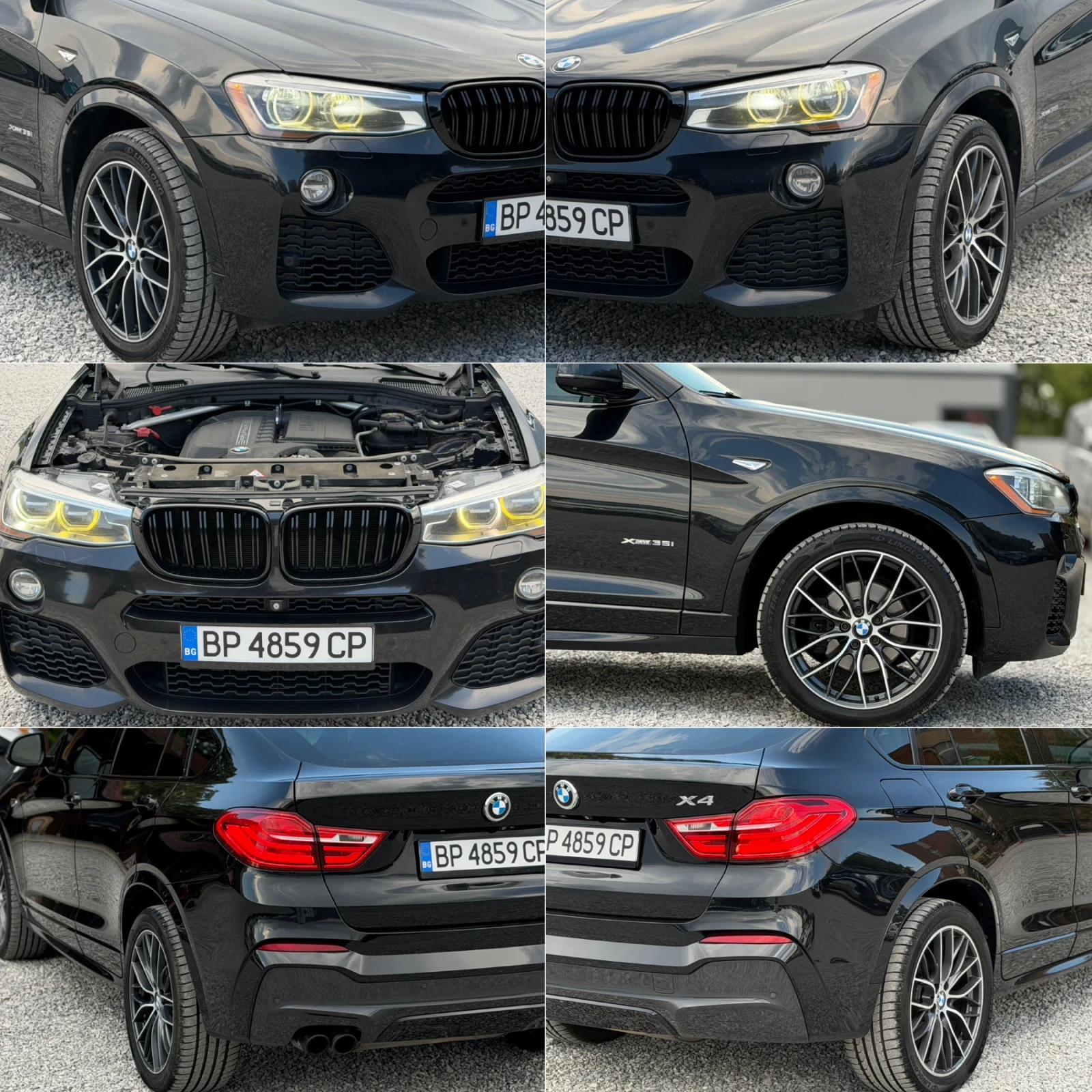 BMW X4 3.5i 306к.с * М-Пакет* * Led* * Камери* , снимка 9 - Автомобили и джипове - 55873332
