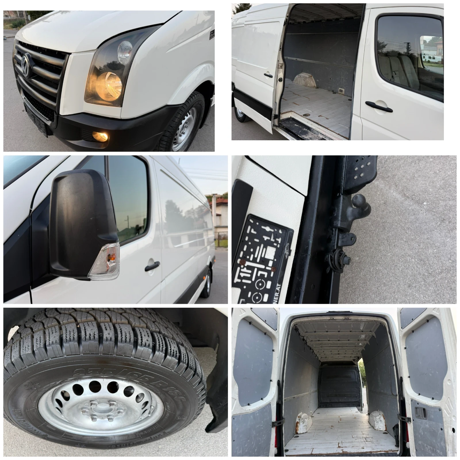 VW Crafter 2.5TDI MAXI БАЗА ЛИЗИНГ, снимка 17 - Бусове и автобуси - 55920613