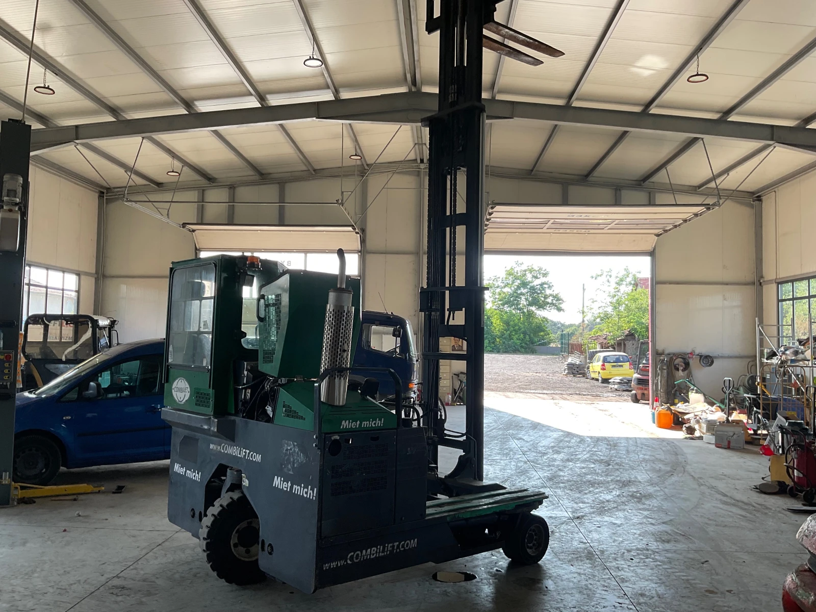 Мотокар Combilift С4000 Triplex. Позиционер4х4  изравнител , снимка 8 - Индустриална техника - 55346636