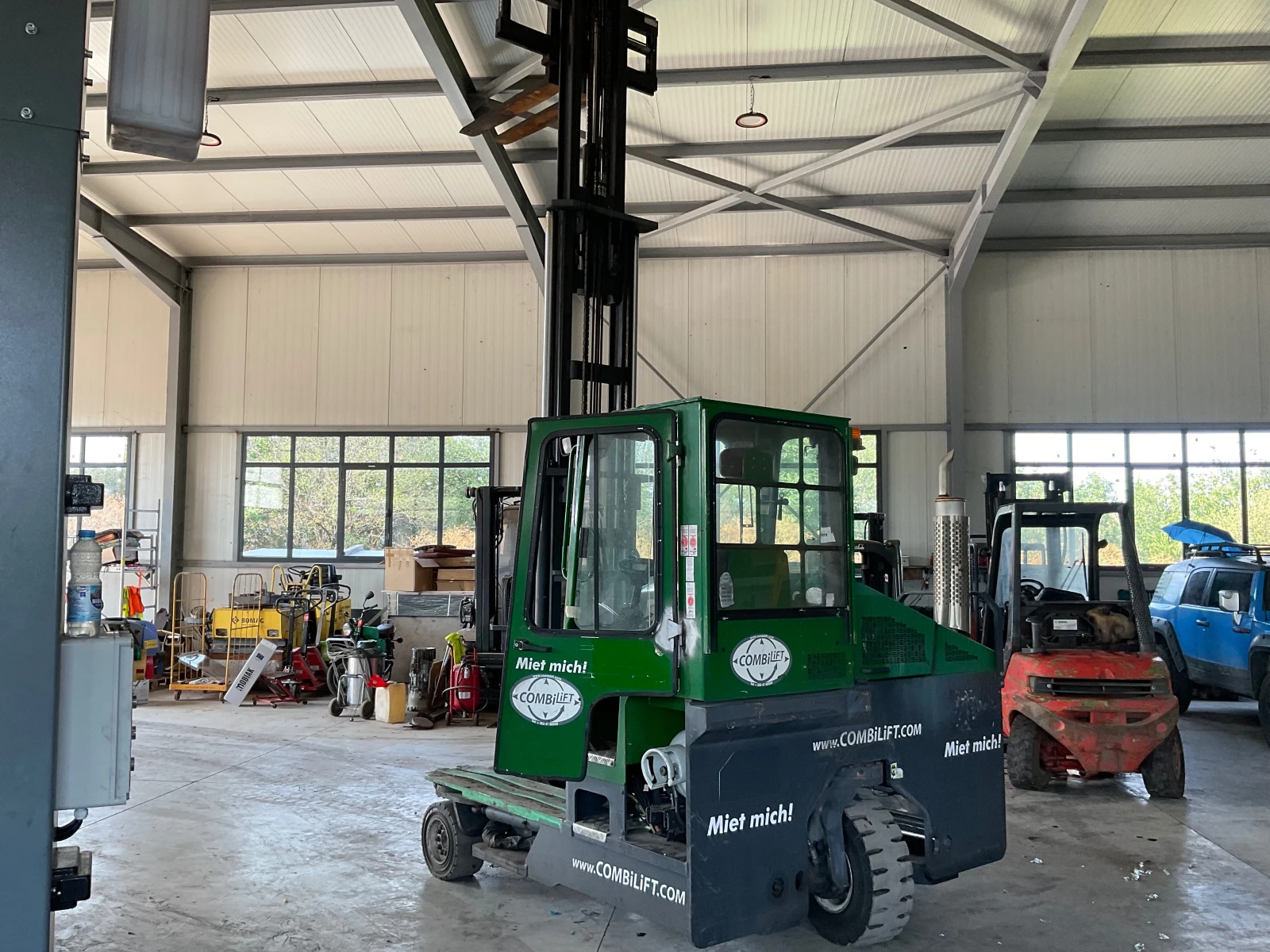 Мотокар Combilift С4000 Triplex. Позиционер4х4  изравнител , снимка 6 - Индустриална техника - 55346636