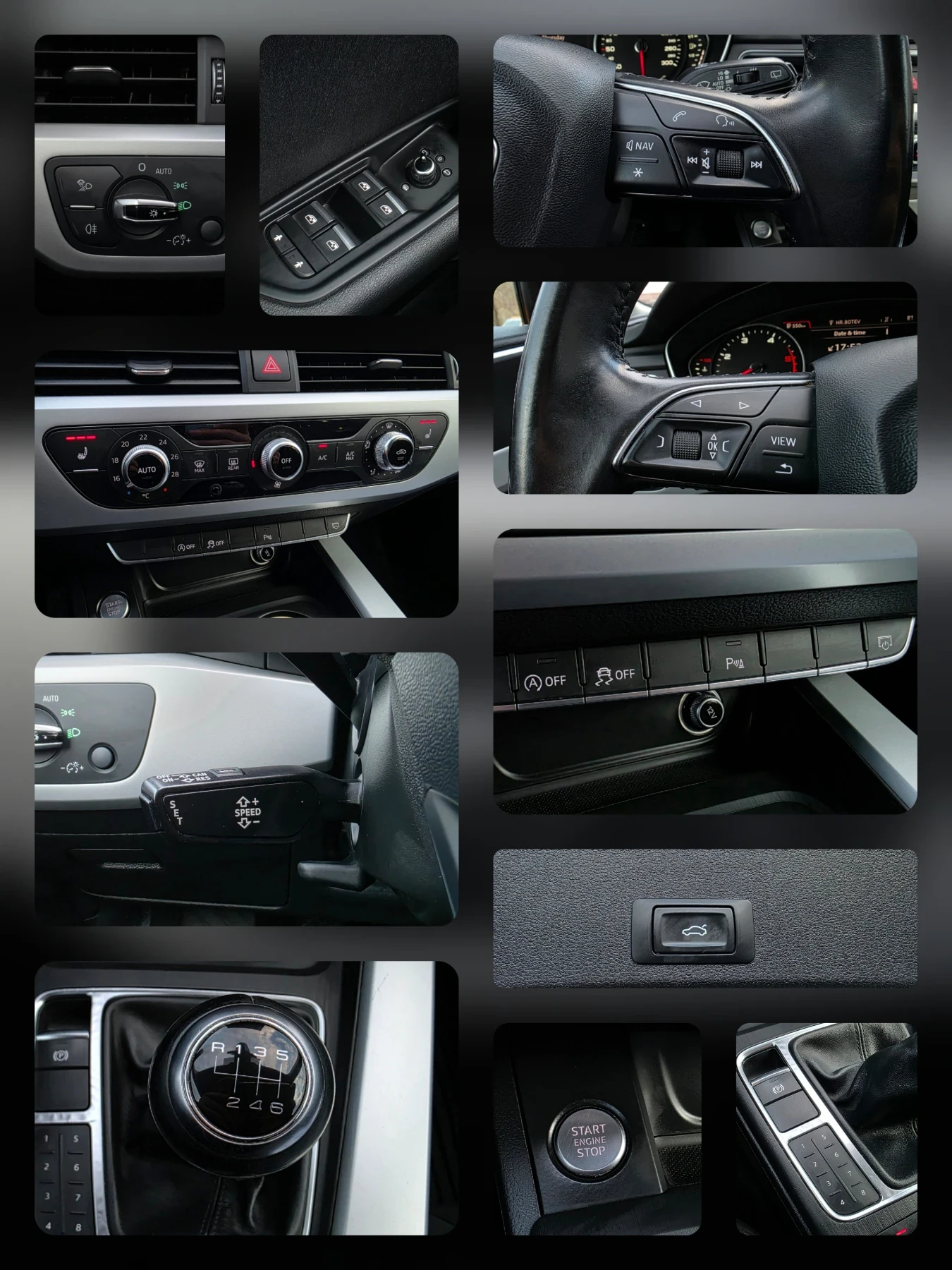 Audi A4 2.0TDI 150hp Euro 6, снимка 17 - Автомобили и джипове - 53991062