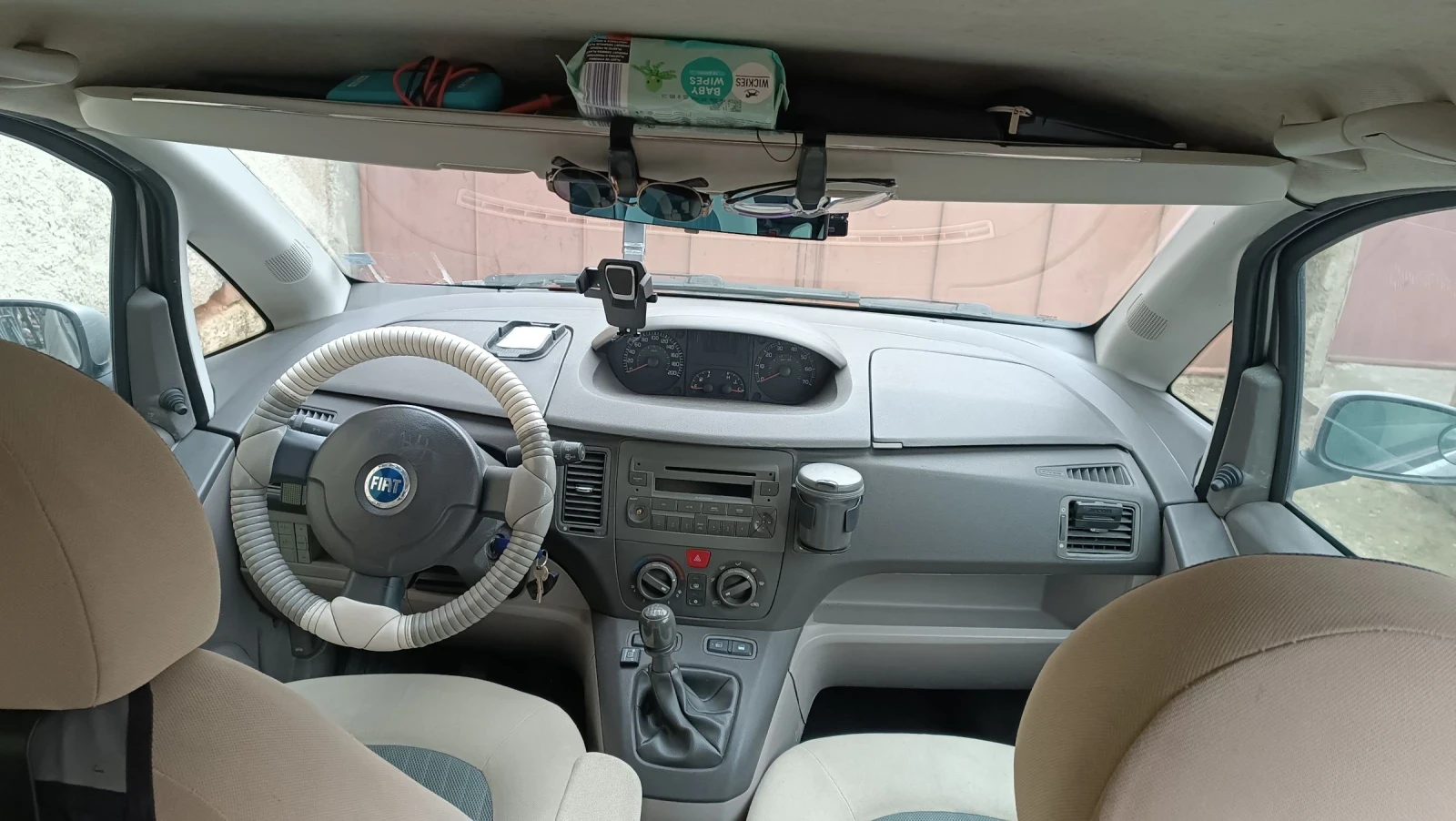 Fiat Idea 1.4, 16V, 6 СКОРОСТИ, GPL, снимка 8 - Автомобили и джипове - 55104550