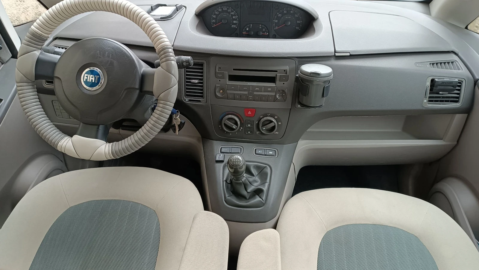 Fiat Idea 1.4, 16V, 6 СКОРОСТИ, GPL, снимка 6 - Автомобили и джипове - 55104550
