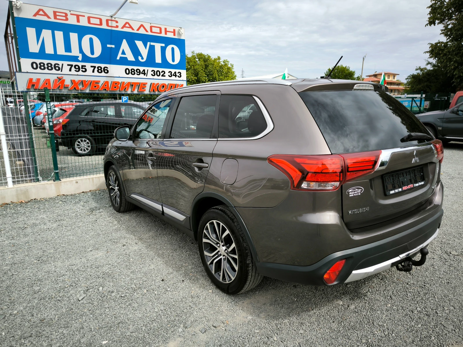 Mitsubishi Outlander 2, 2 -150k.c.АВТ-4X4-7места, НАВИ, LED, ЕВРО 6-10% - изображение 4