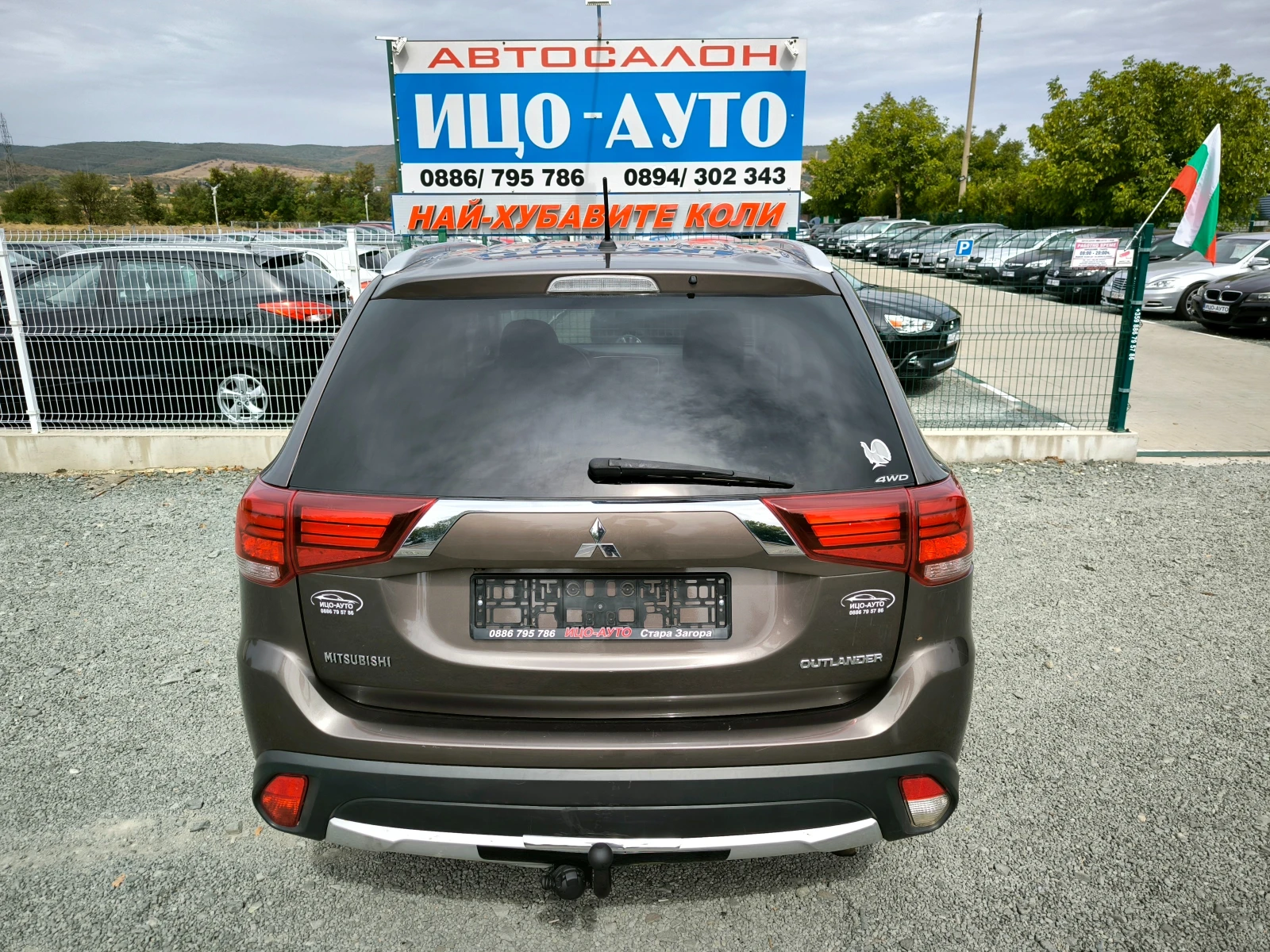 Mitsubishi Outlander 2, 2 -150k.c.АВТ-4X4-7места, НАВИ, LED, ЕВРО 6-10% - изображение 5