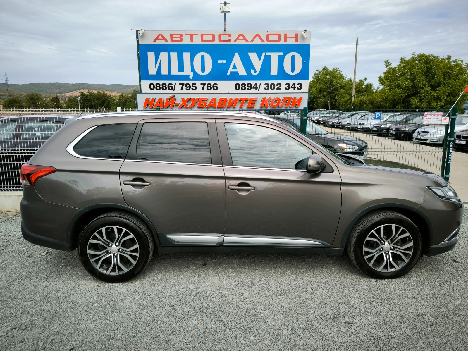 Mitsubishi Outlander 2, 2 -150k.c.АВТ-4X4-7места, НАВИ, LED, ЕВРО 6-10% - изображение 7