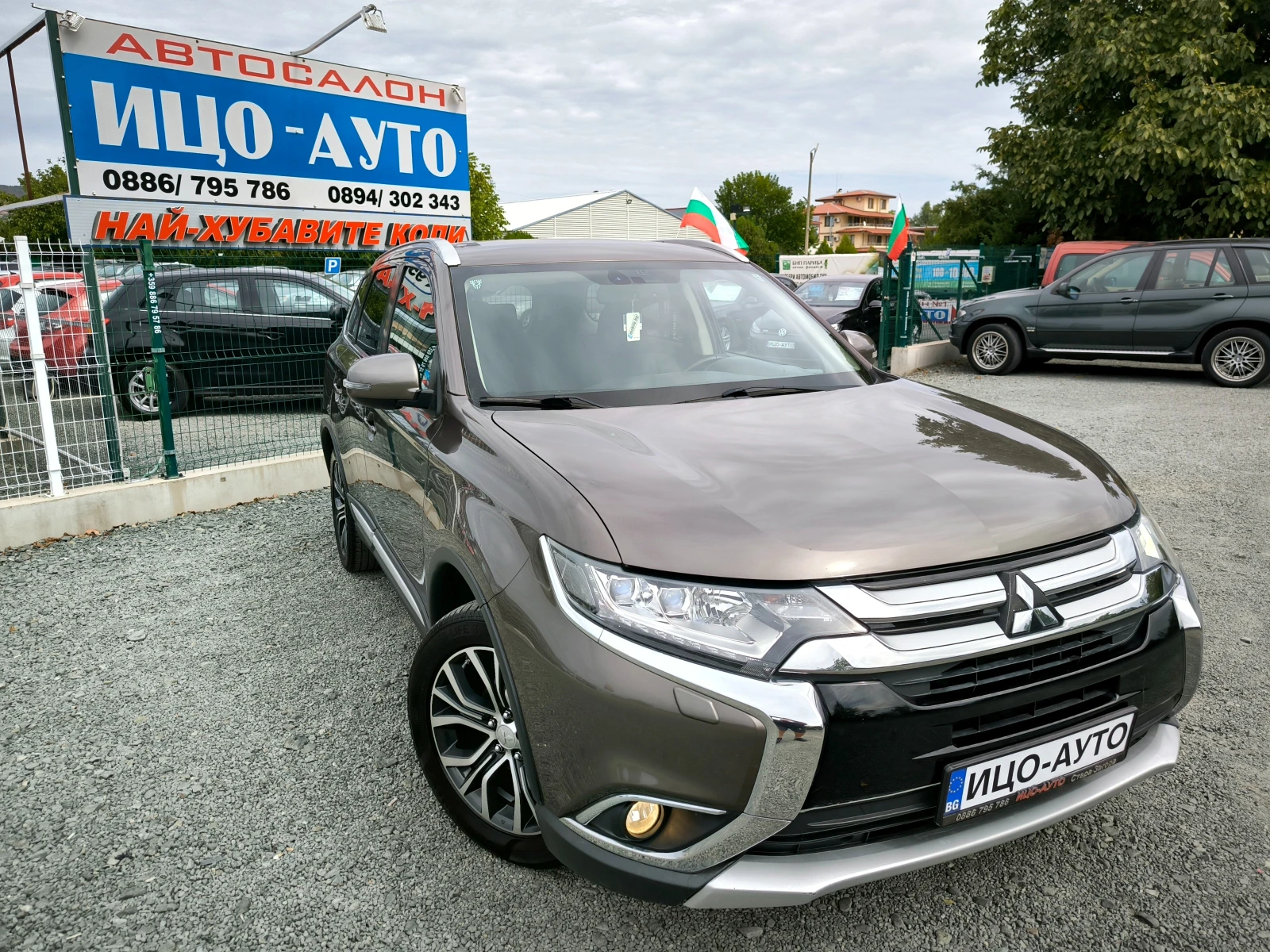 Mitsubishi Outlander 2, 2 -150k.c.АВТ-4X4-7места, НАВИ, LED, ЕВРО 6-10% - изображение 8