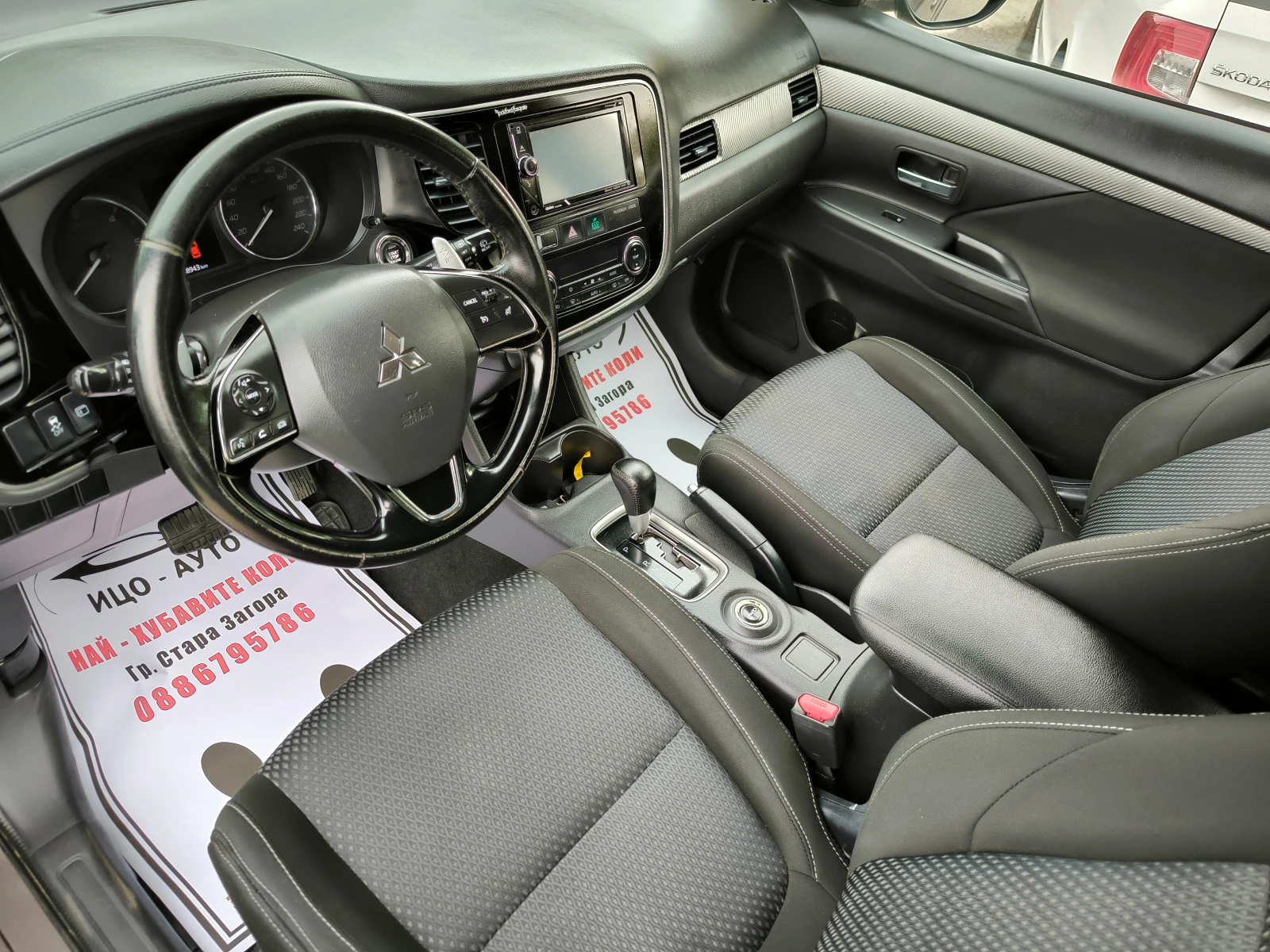 Mitsubishi Outlander 2, 2 -150k.c.АВТ-4X4-7места, НАВИ, LED, ЕВРО 6-10% - изображение 9