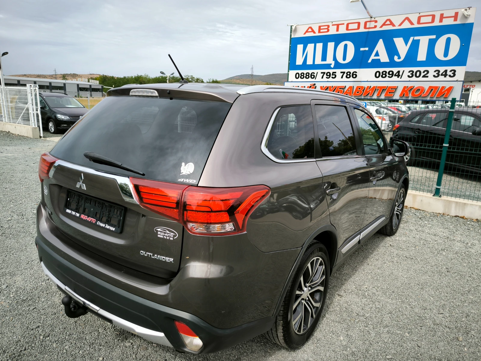 Mitsubishi Outlander 2, 2 -150k.c.АВТ-4X4-7места, НАВИ, LED, ЕВРО 6-10% - изображение 6