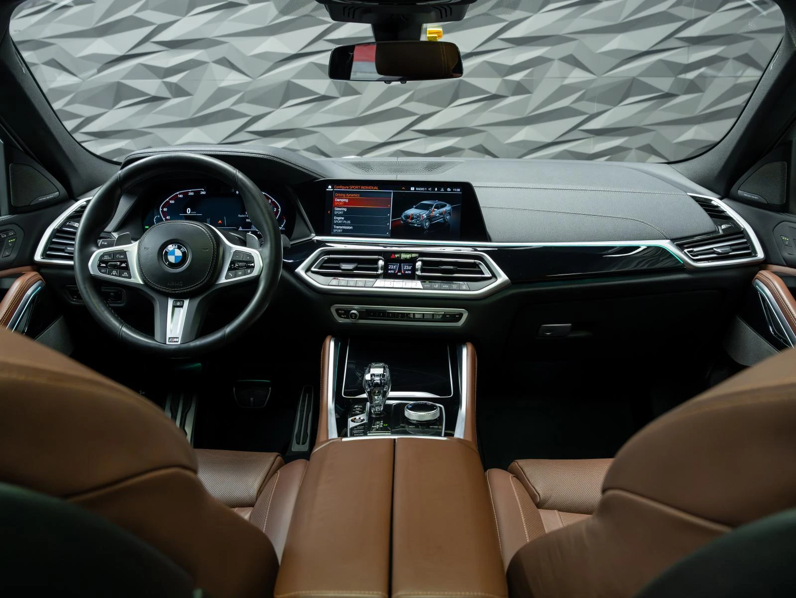 BMW X6 XDRIVE 40D* M Sportpack* H&K* МАСАЖ* 360* PANO* * , снимка 16 - Автомобили и джипове - 54037167