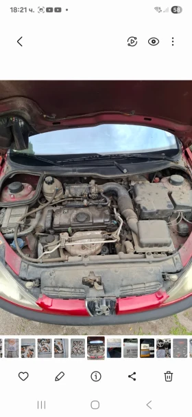 Peugeot 206 1.4, снимка 13