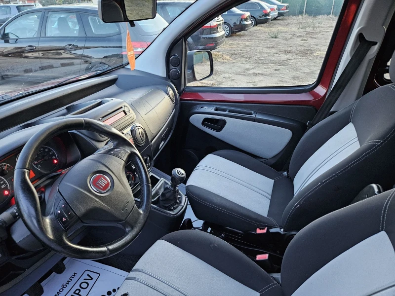 Fiat Qubo 1.4 Метан+ бензин, снимка 10 - Автомобили и джипове - 49458379