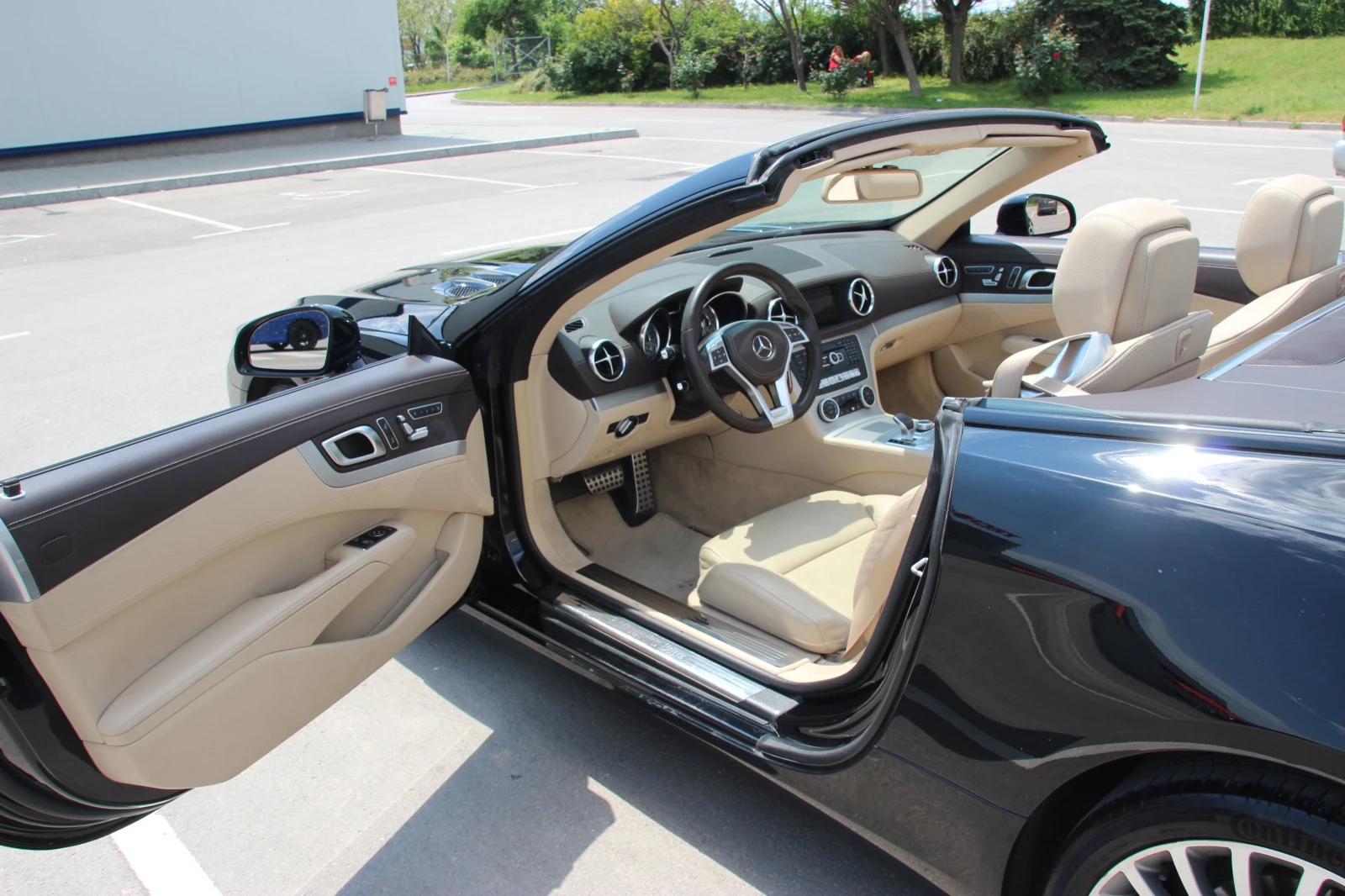 Mercedes-Benz SL 350   CABRIO  EURO 5  , снимка 9 - Автомобили и джипове - 55413094