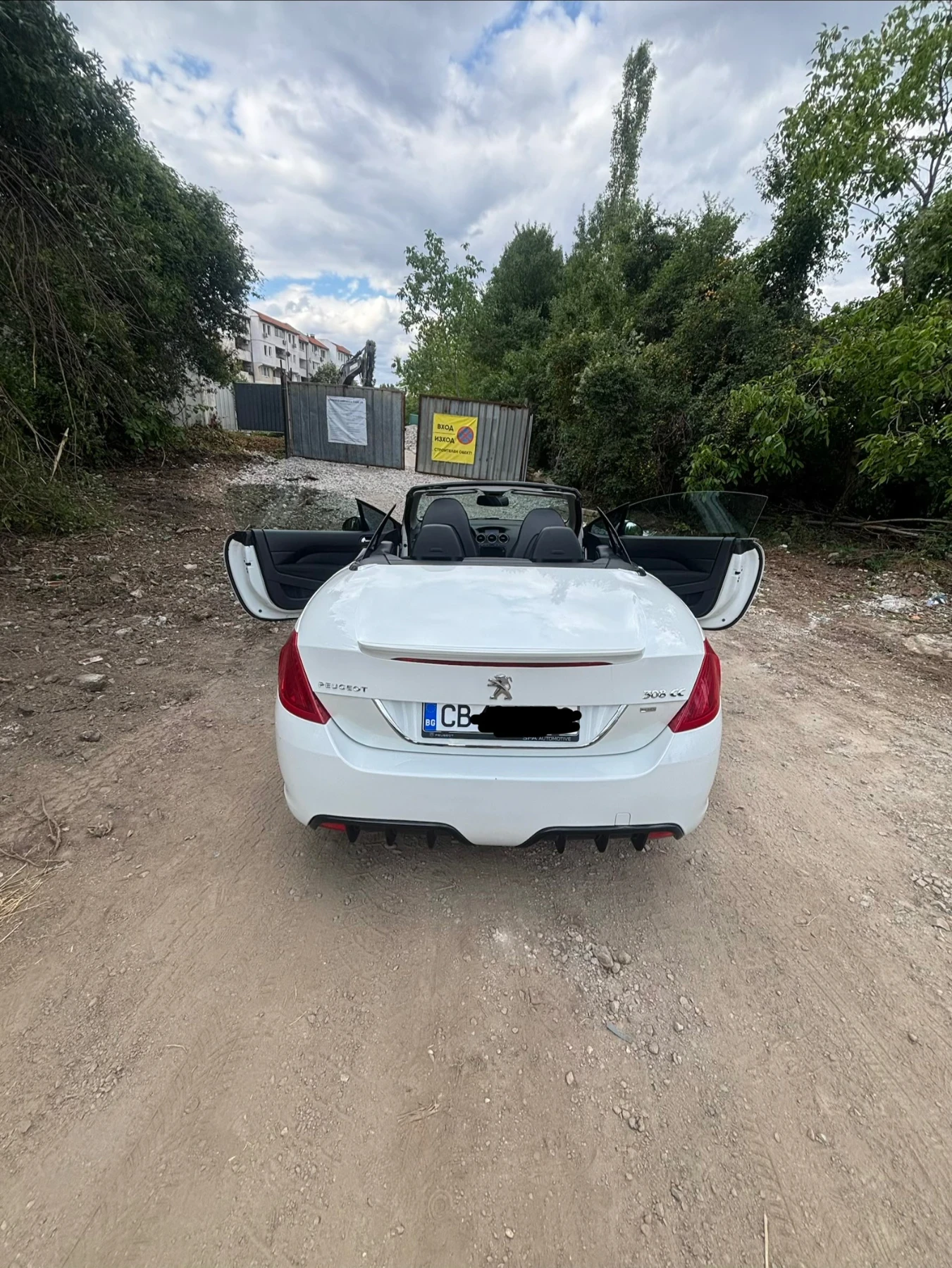 Peugeot 308 CC 1.6 HDI, снимка 8 - Автомобили и джипове - 55425887