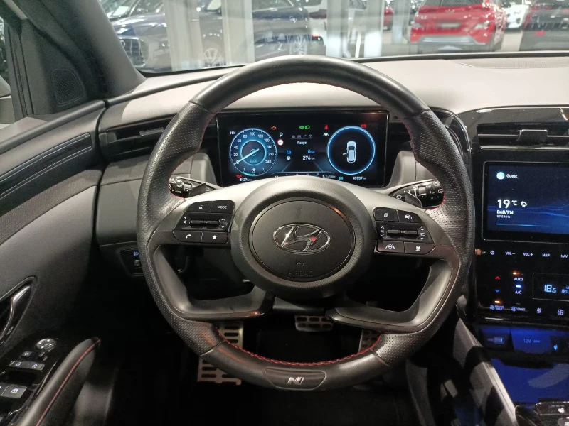 Hyundai Tucson PHEV/N-LINE/265HP/NAVI/KRELL/CAM/ACC/PARK.P/787f, снимка 8 - Автомобили и джипове - 51809690