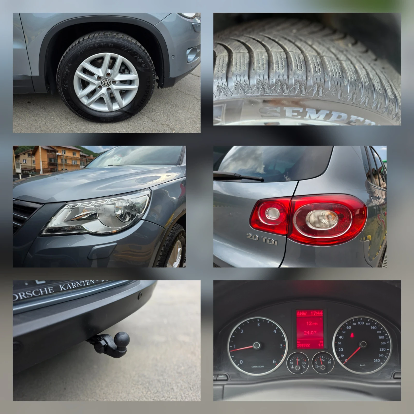 VW Tiguan 2.0TDI 140hp * 4Motion* , снимка 17 - Автомобили и джипове - 55126238