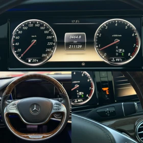 Mercedes-Benz S 550 LONG / S 63 OPTIC FACE  / FULL, снимка 10