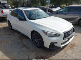 Infiniti Q50 * 400HP* КОЖА* ПОДГРЕВ* НАВИ* , снимка 2