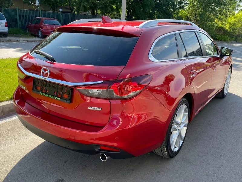 Mazda 6 2.5i/FULL/ЛЮК/КОЖА/ПОДГРЕВ, снимка 4 - Автомобили и джипове - 45407332