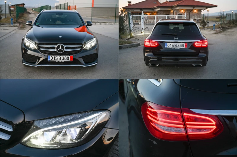 Mercedes-Benz C 250 d* AMG-Line* 4-Matik* FullLED* Печка* Germany, снимка 8 - Автомобили и джипове - 49090144