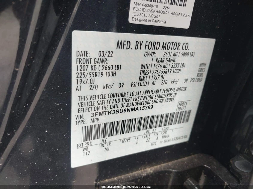 Ford Mustang Mach-E Premium, снимка 9 - Автомобили и джипове - 55469217