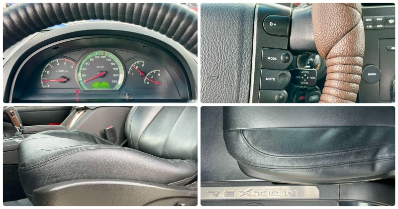 SsangYong Rexton 2.7CDI 163HP 6+ 1 БЪРЗИ/БАВНИ ТЕГЛИЧ, снимка 14 - Автомобили и джипове - 48888310