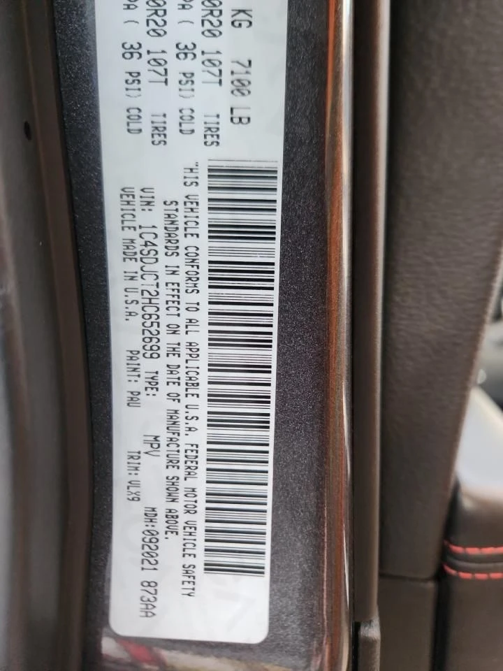 Dodge Durango, снимка 13 - Автомобили и джипове - 53056055