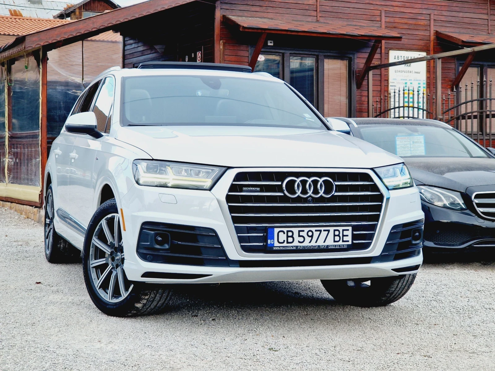 Audi Q7 3.0TFSI/S-LINE/HEAD-UP/LINE-ASSIST/FULL-OPTION/ - [1] 