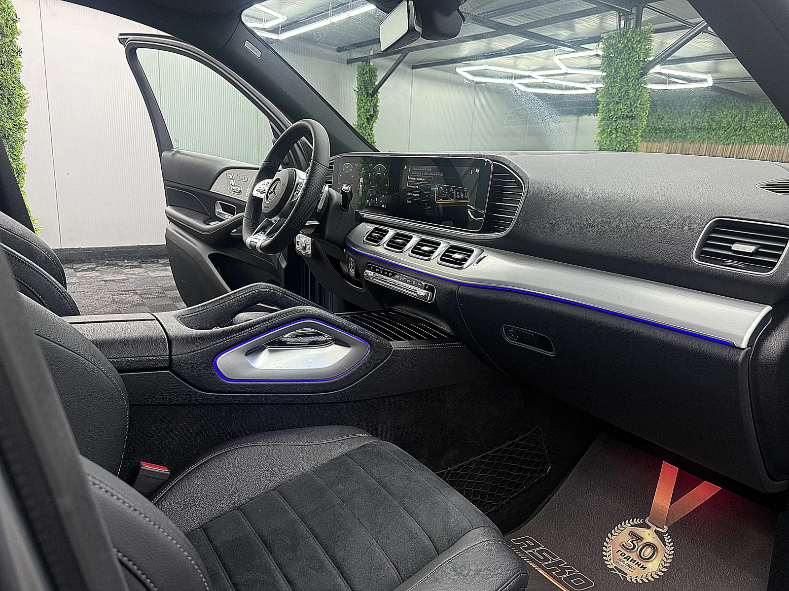 Mercedes-Benz GLE 400 AMG-line/KeylessGo/ 360-kamera/9gt/СОБСТВЕН ЛИЗИНГ, снимка 11 - Автомобили и джипове - 54590854