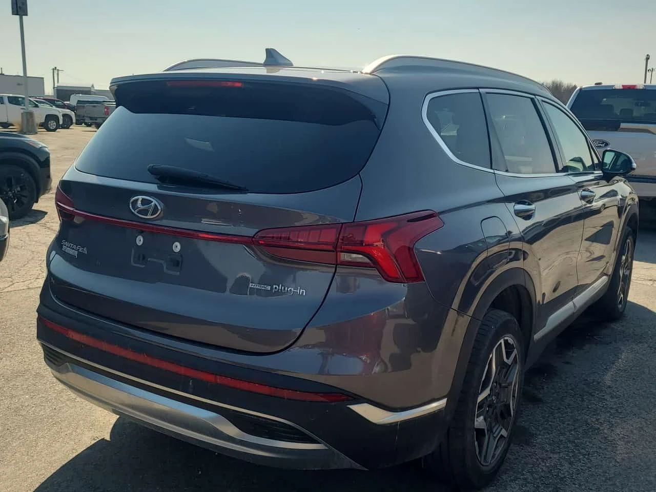 Hyundai Santa fe * Luxury Plug In 4D Utility AWD /CARFAX/АВТОКРЕДИТ, снимка 3 - Автомобили и джипове - 54621647