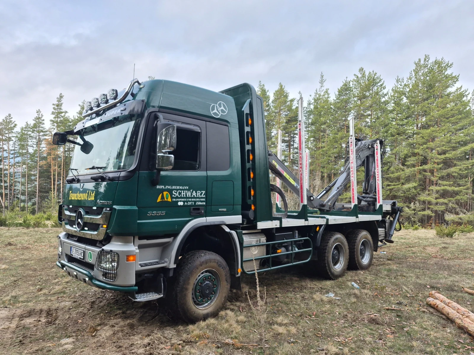 Mercedes-Benz Actros 33.550 V8, снимка 9 - Камиони - 56339556