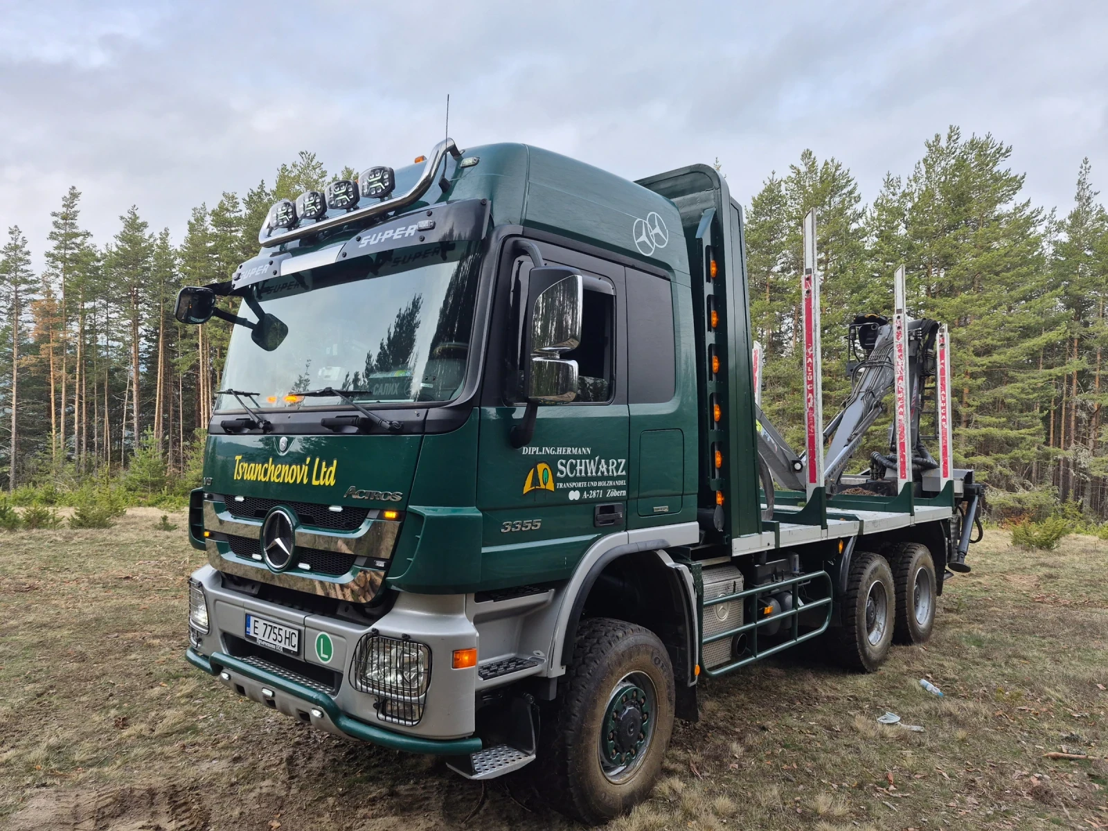 Mercedes-Benz Actros 33.550 V8, снимка 12 - Камиони - 56339556