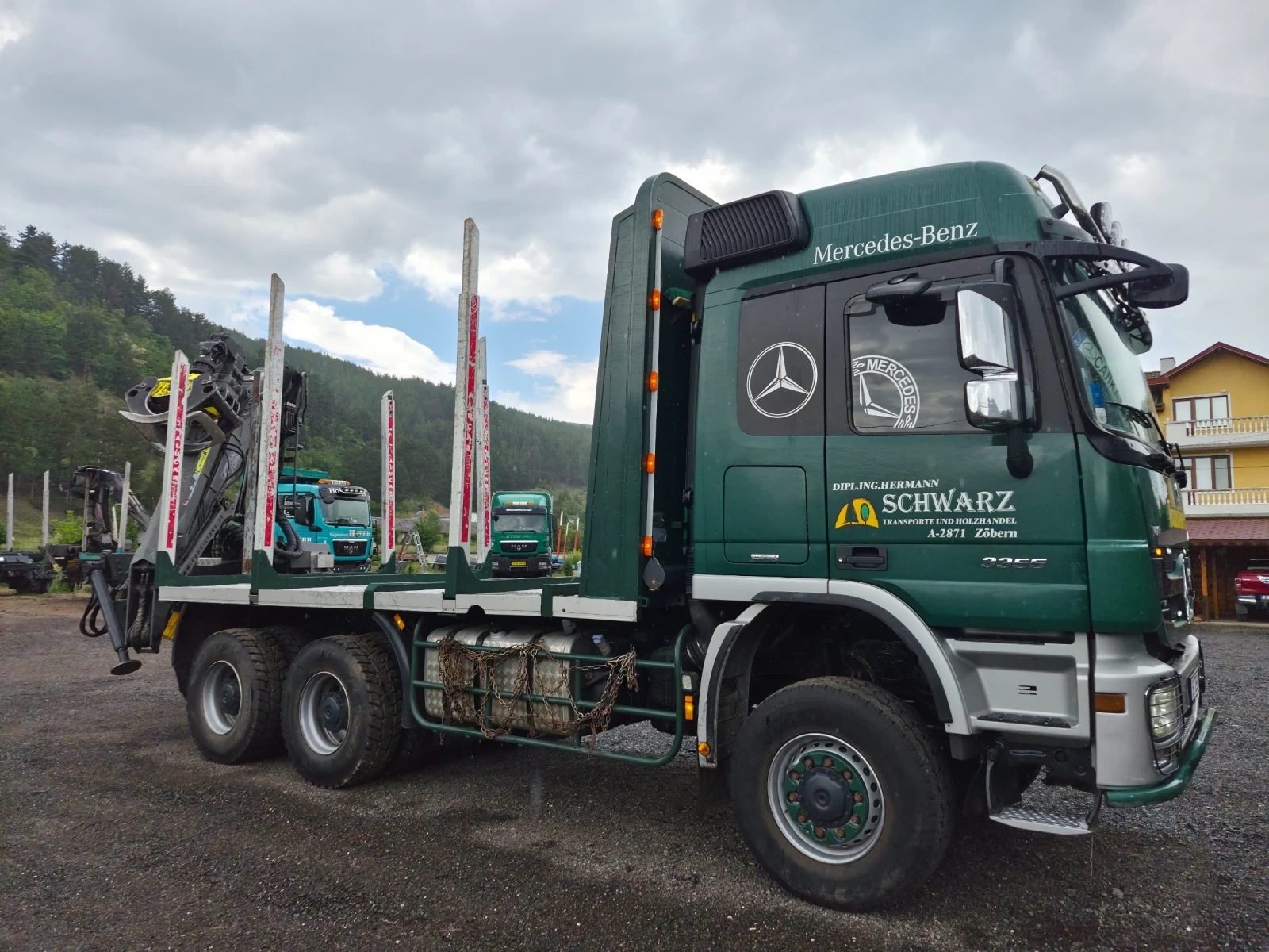 Mercedes-Benz Actros 33.550 V8, снимка 4 - Камиони - 56339556