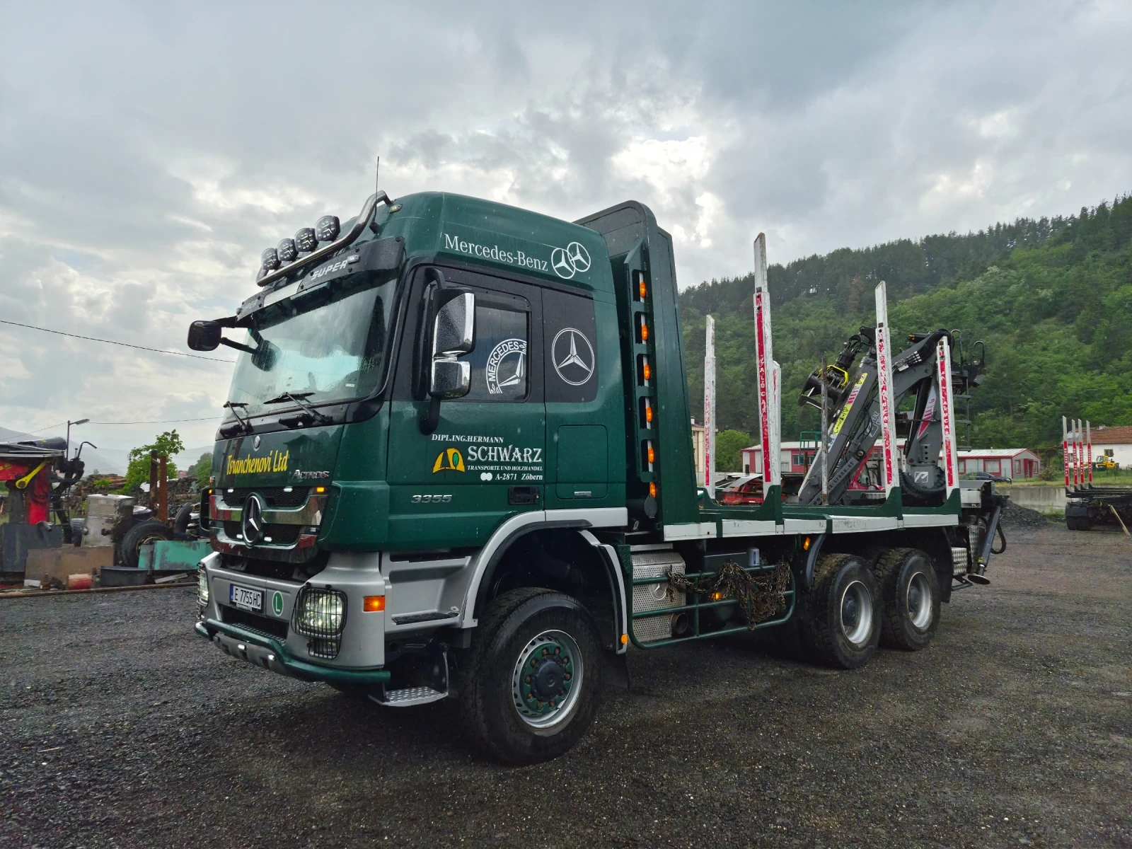 Mercedes-Benz Actros 33.550 V8