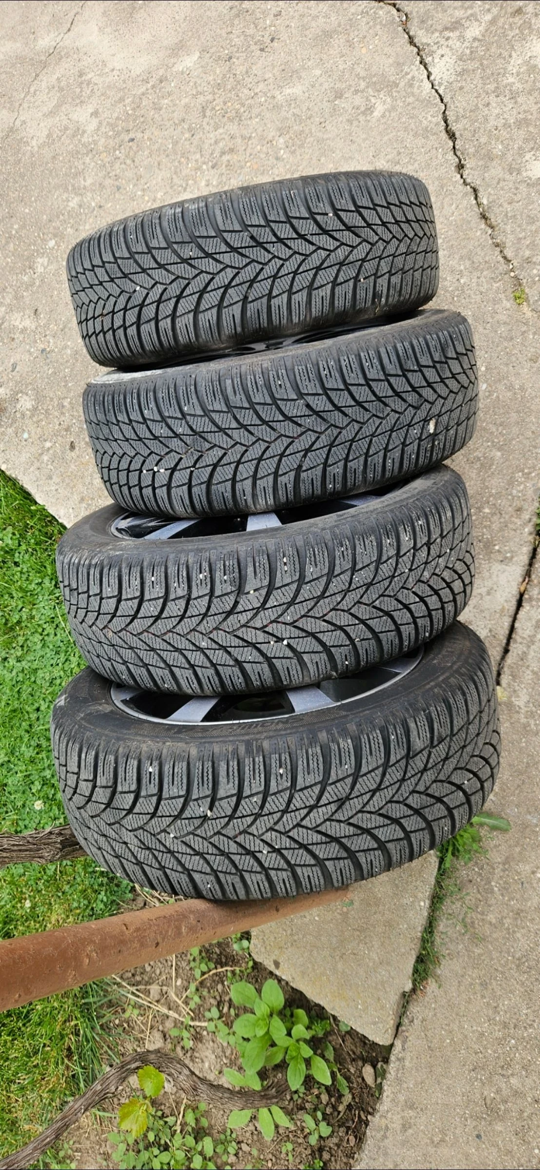 Гуми с джанти Lassa 195/55R16, снимка 2 - Гуми и джанти - 54887420
