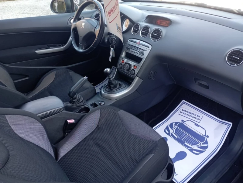 Peugeot 308 1.6HDI 109 к.с, снимка 15 - Автомобили и джипове - 52461660