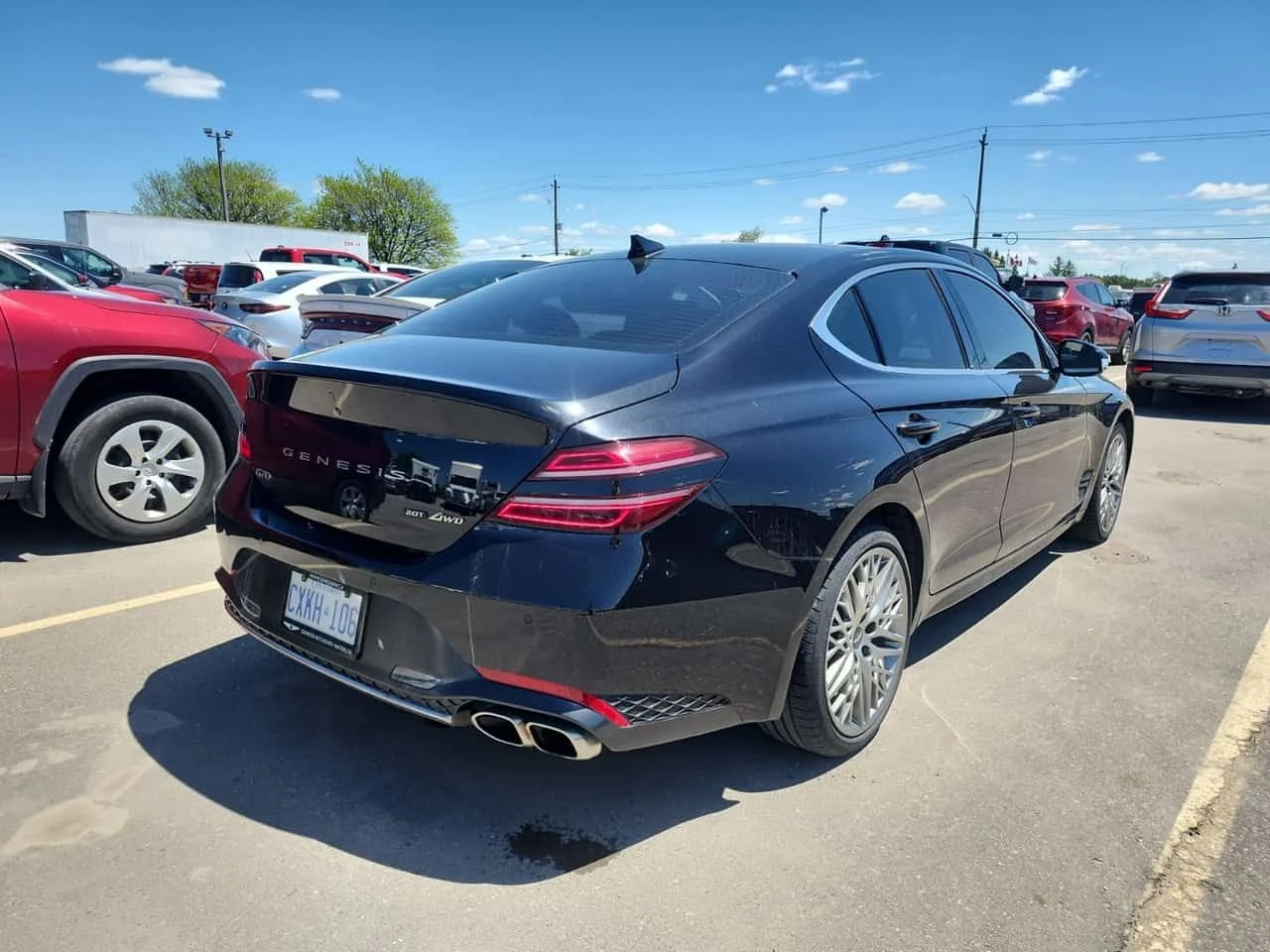 Genesis G70 Awd 2.0t Advanced | DISTRONIC| ПОДГРЕВИ| ОБДУХВАНЕ, снимка 3 - Автомобили и джипове - 54834735