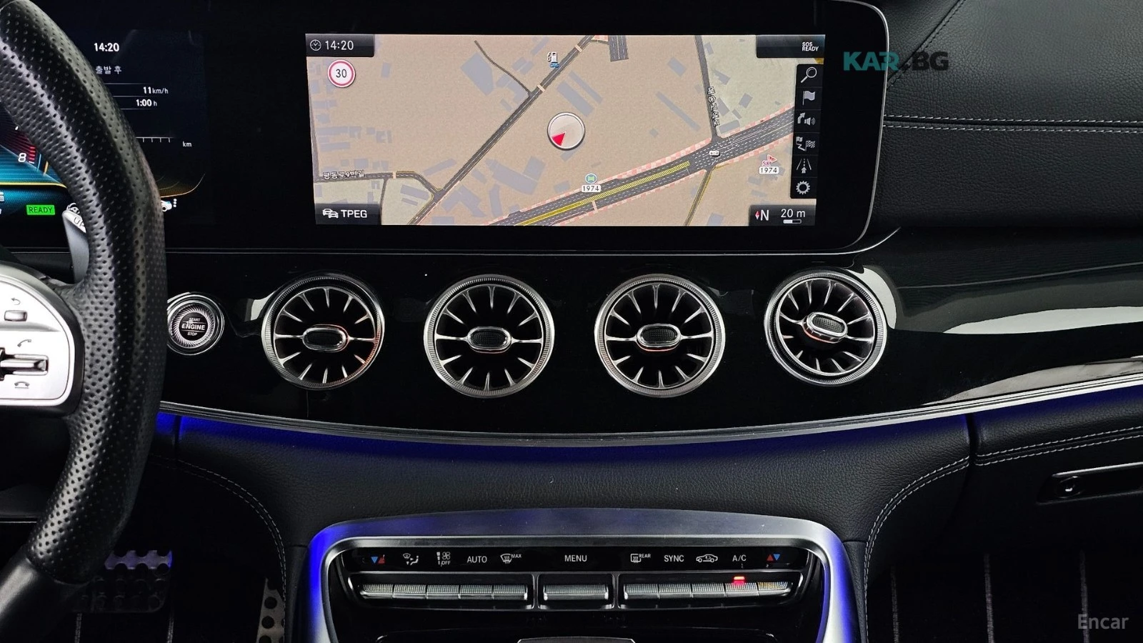 Mercedes-Benz AMG GT 43* 4MATIC+ * DISTRONIC* 360* ОБДУХВАНЕ* HUD* , снимка 12 - Автомобили и джипове - 55089847