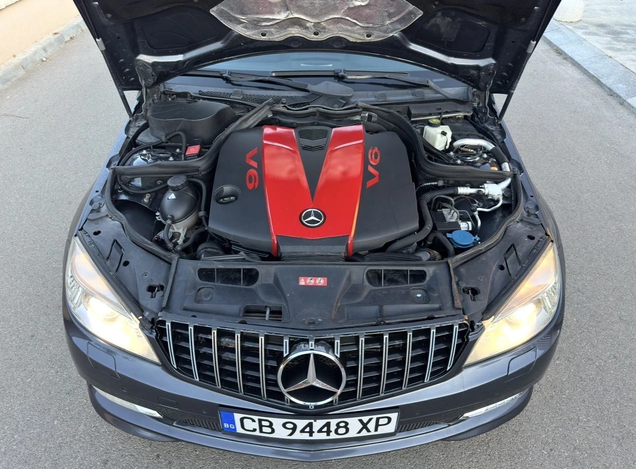 Mercedes-Benz C 350 AMG / PANORAMA / HARMAN KARDON / NAVI / PODGREV, снимка 11 - Автомобили и джипове - 55981615